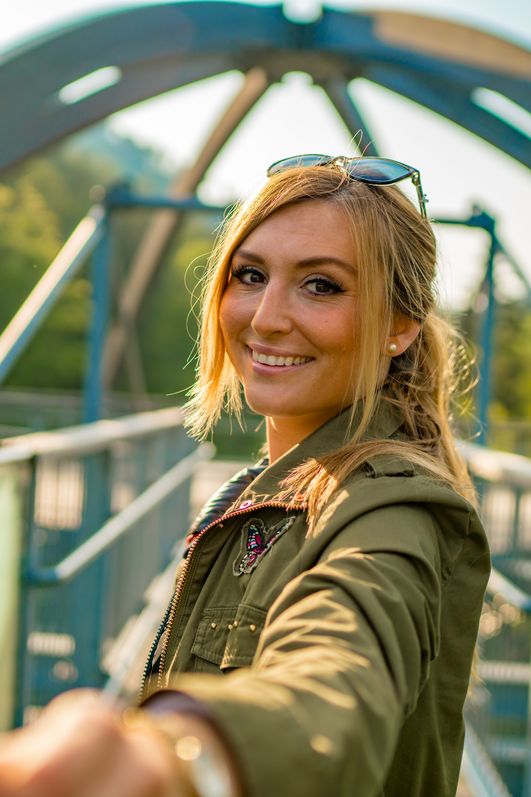Glassteg Krone Baumwipfelpfad