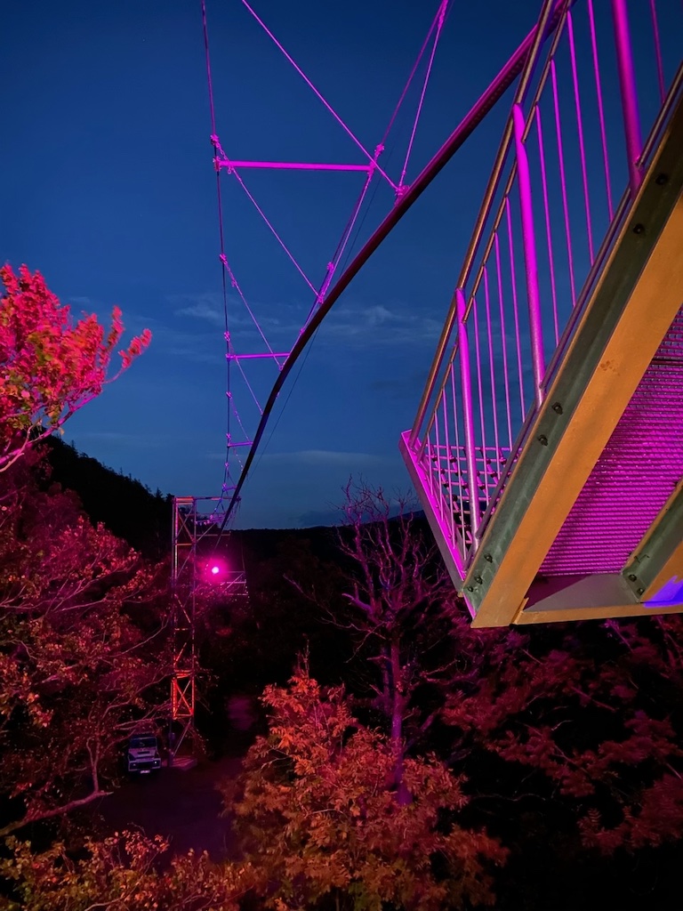 Nachschweben mit Illumination 